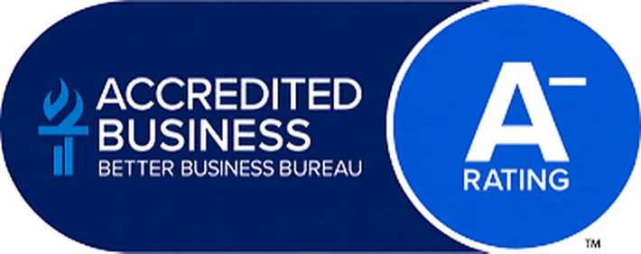 BBB Accredited Business, A-minus rating — view public profile